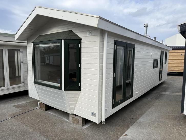 Klein Paradijs Chalet 9.90 x 3.70 m 2 Slp Dubbelglas, Caravans en Kamperen, Stacaravans