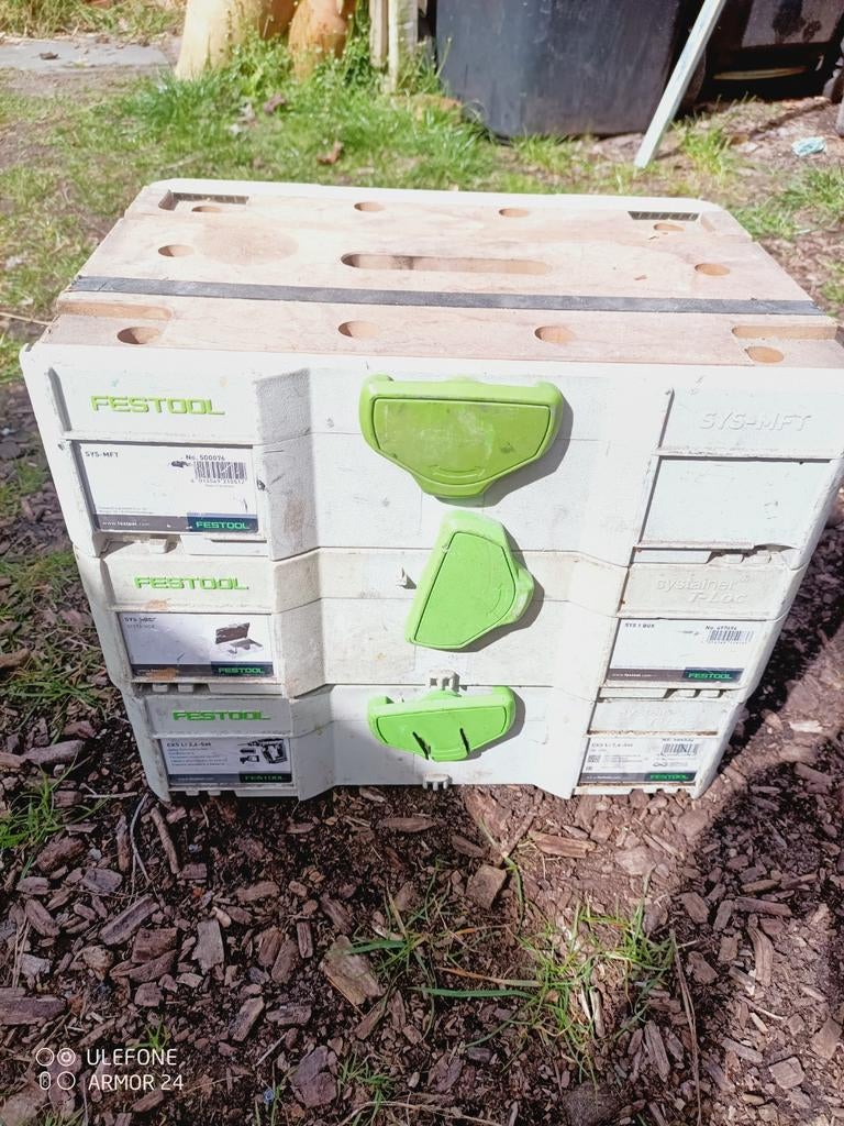 Festool Systainer met lades, Ophalen of Verzenden, Gebruikt