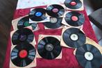 Partijtje oude bakelieten/schellak  platen, Cd's en Dvd's, Vinyl | Overige Vinyl, Ophalen of Verzenden, Gebruikt, 10 inch