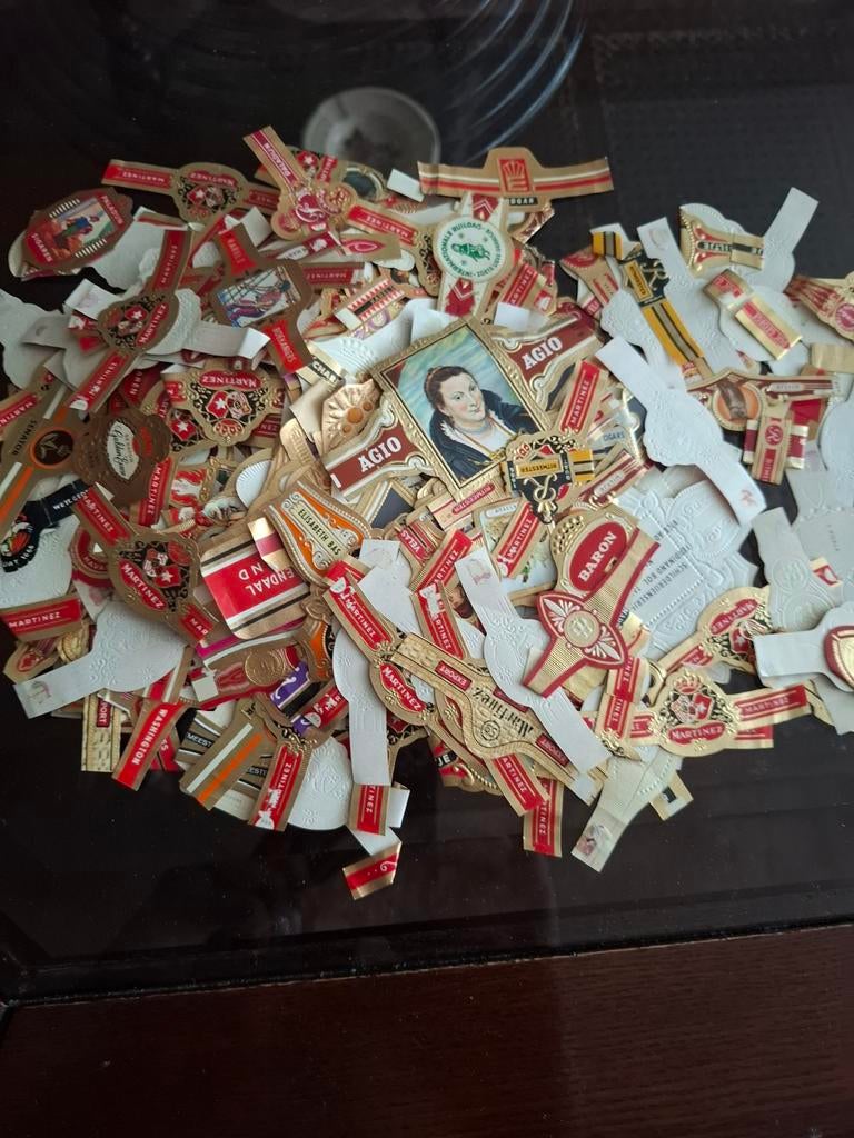 Verzameling Sigarenbandjes, Verzamelen, Ophalen of Verzenden, Gebruikt