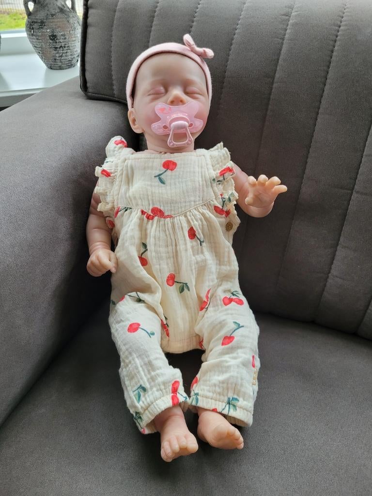 Levensechte pop/Reborn pop, Verzamelen, Poppen, Ophalen of Verzenden, Zo goed als nieuw, Pop, Levensecht of Reborn