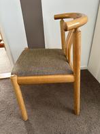 Deens eet tafel en stoelen, Huis en Inrichting, Tafels | Eettafels, Ophalen, Gebruikt, Eikenhout, 50 tot 100 cm