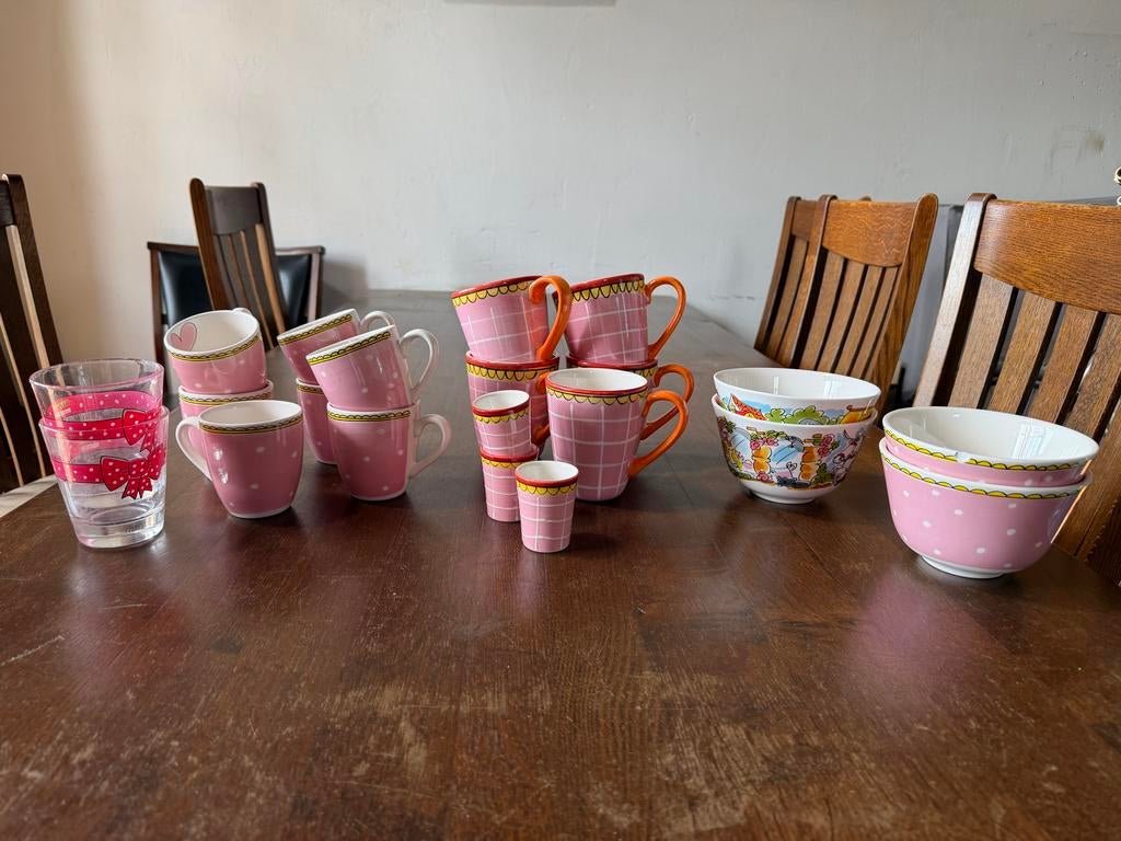 Blond Amsterdam servies, Huis en Inrichting, Keuken | Servies, Gebruikt, Kop(pen) en/of Schotel(s), Blond Amsterdam, Keramiek