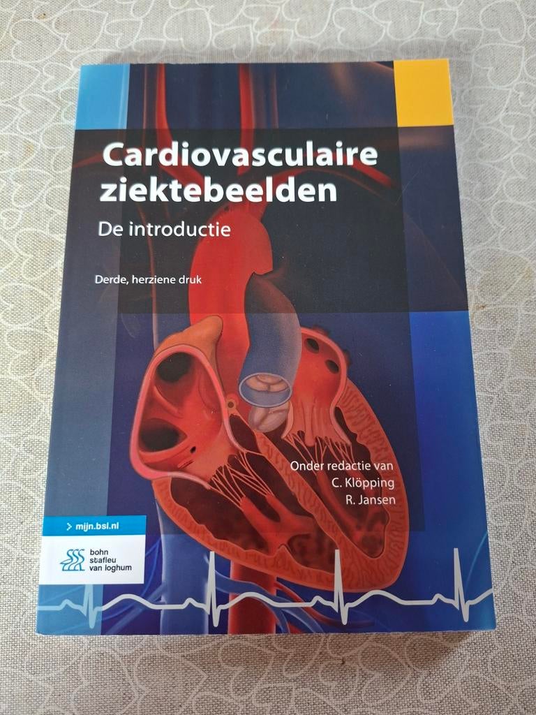 Cardiovasculaire ziektebeelden - De introductie, C. Klöpping, R. Jansen, Ophalen of Verzenden, Beta, WO
