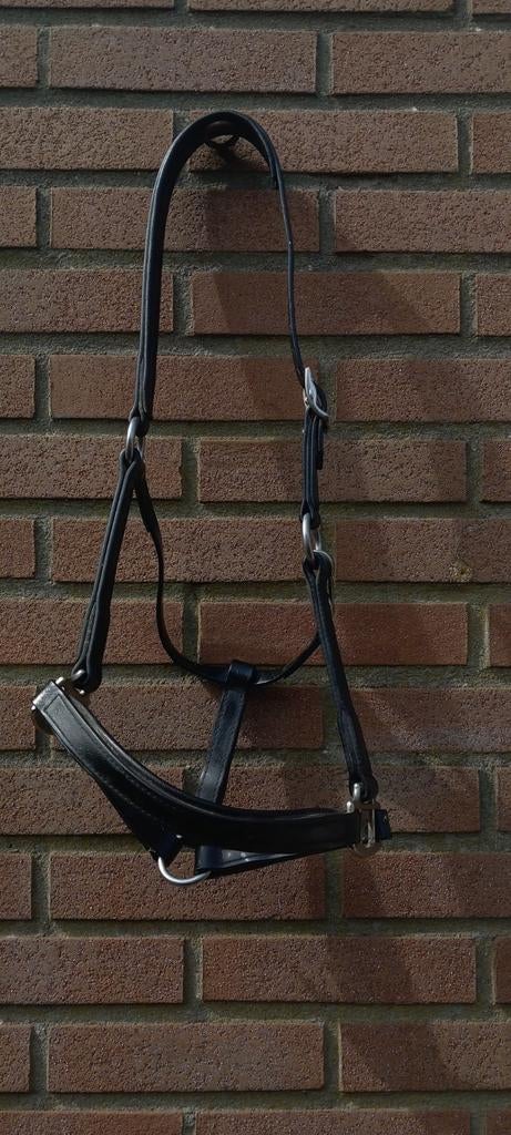 Leren halster maat Cob, Dieren en Toebehoren, Ophalen of Verzenden, Zo goed als nieuw, Overige soorten