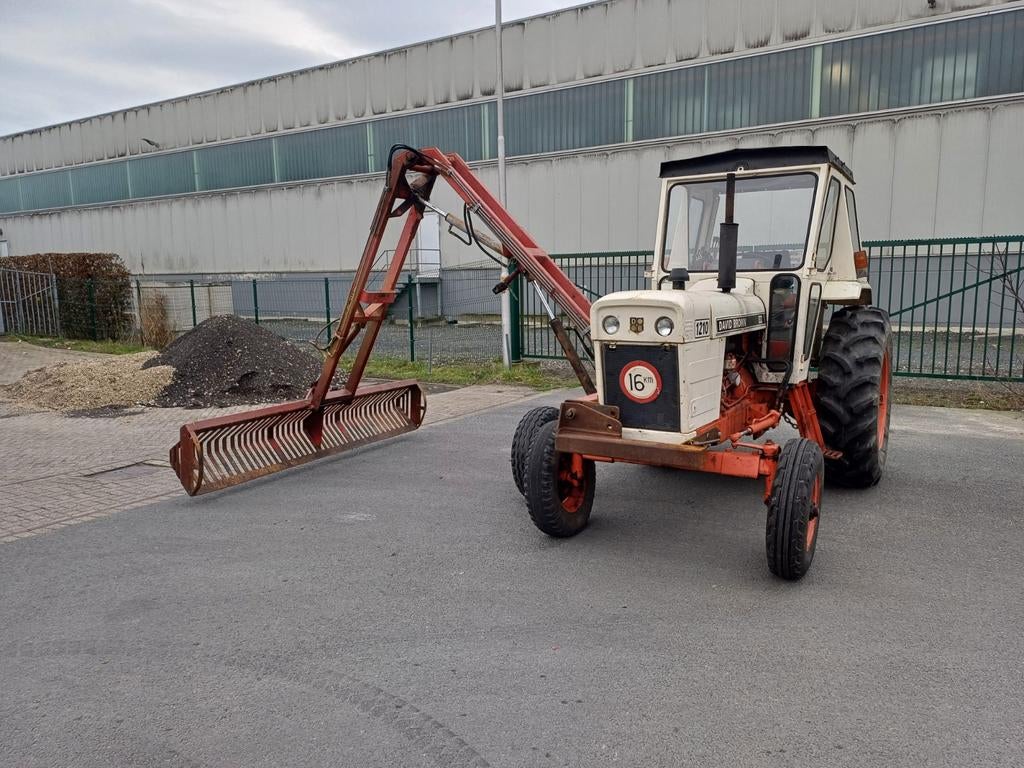 David Brown 1210 met wifo slootmachine, en korf,, Gebruikt, Tot 80 Pk, 5000 tot 7500, Ophalen