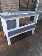 konijn/cavia buitenkooi ferplast grand lodge, Kooi, 110 cm of meer, Zo goed als nieuw, Konijn