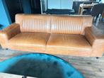 Lederen 3-zits bankstel van De Bommel Meubelen, Ophalen, Gebruikt, Minder dan 75 cm, Driepersoons
