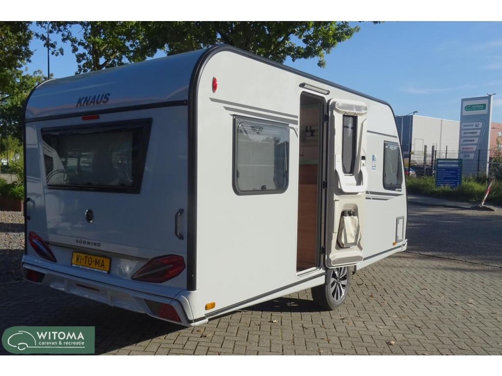 Knaus Sudwind 60 Years 450 FU Dit voorjaar op vakantie!, Caravans en Kamperen, Rondzit, Bedrijf, Schokbreker, Overige typen
