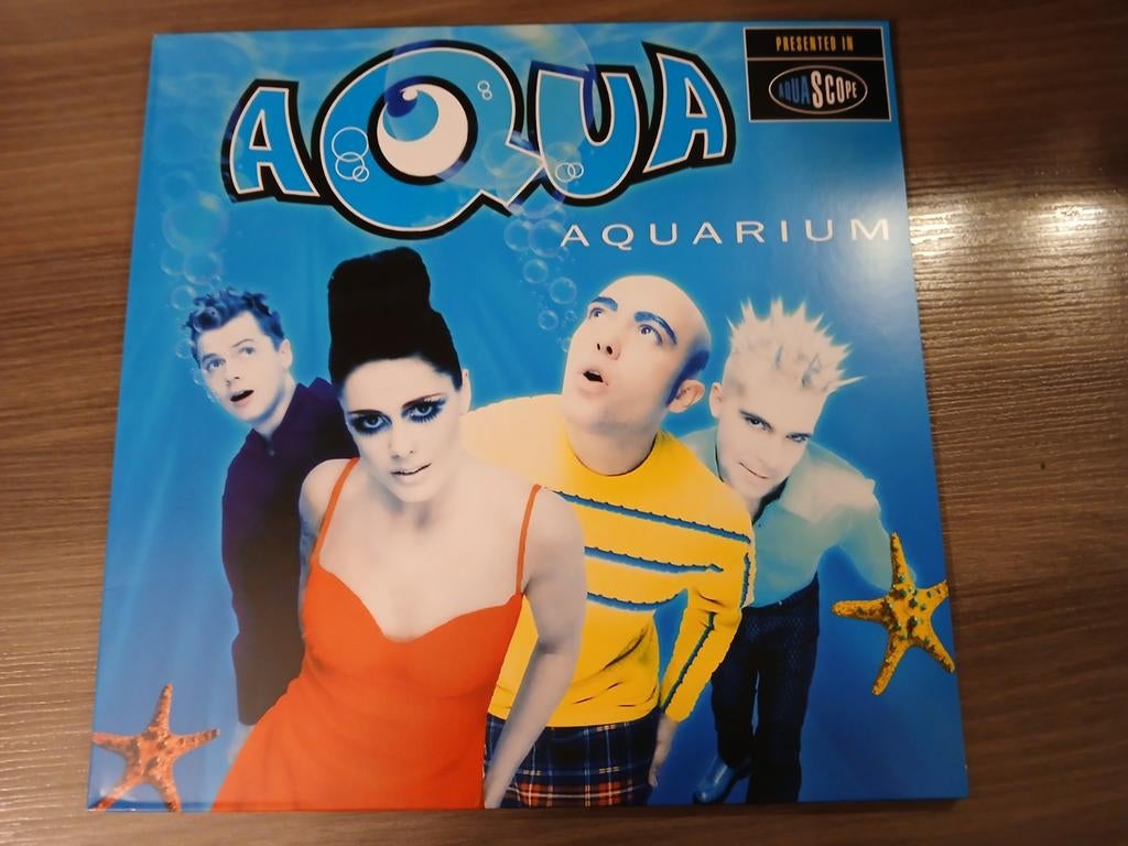 Aqua lp aquarium roze kleur lp nieuw, Verzenden