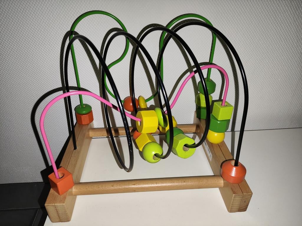 Houten speelgoed met kralen, Kinderen en Baby's, Ophalen