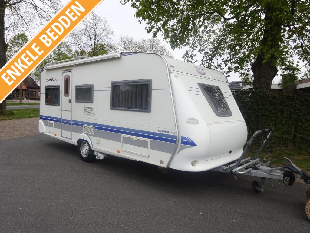 Hobby Excellent 495 UL +Mover, Caravans en Kamperen, Rondzit, Hobby, Bedrijf, 4 tot 5 meter