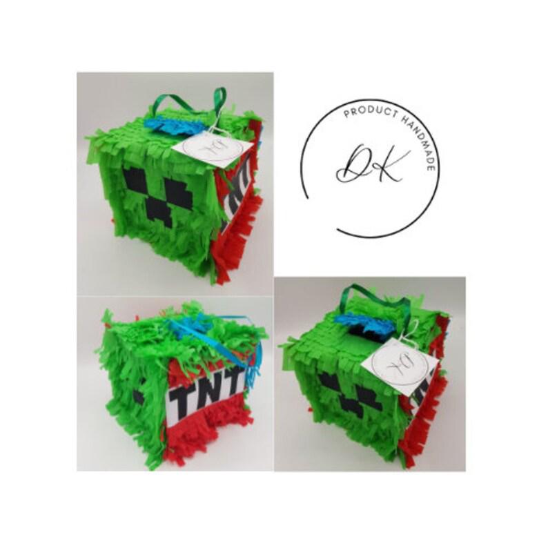 Minecraft Creeper TNT Piñata 16cm cado gift box game gaming, Nieuw, Ophalen of Verzenden, H, H