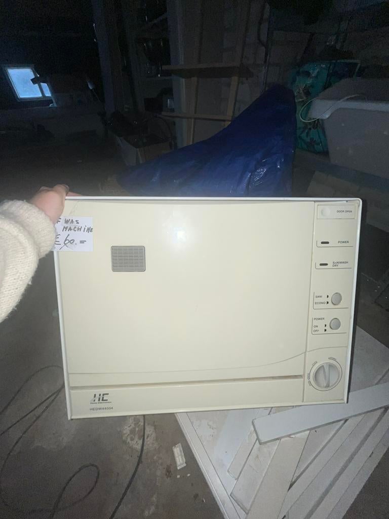 Kleine vaatwasmachine, Ophalen, Zo goed als nieuw, Minder dan 85 cm