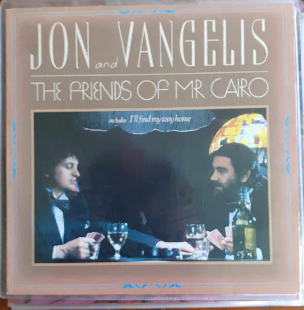 LP Jon Vangelis - The Friends of Mr. Cairo, Ophalen of Verzenden, Zo goed als nieuw, 12 inch, Poprock