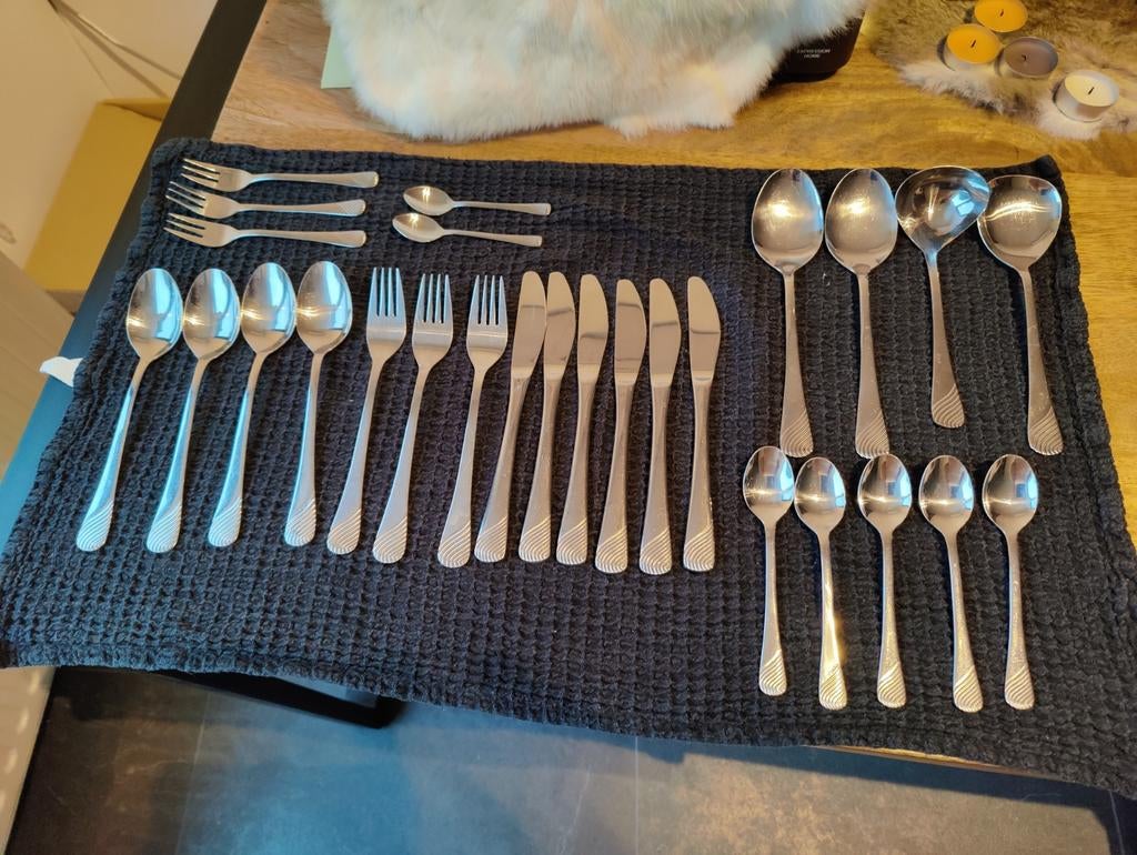Vintage Amefa Bestekset - 27 Delig, Huis en Inrichting, Keuken | Bestek, Ophalen of Verzenden