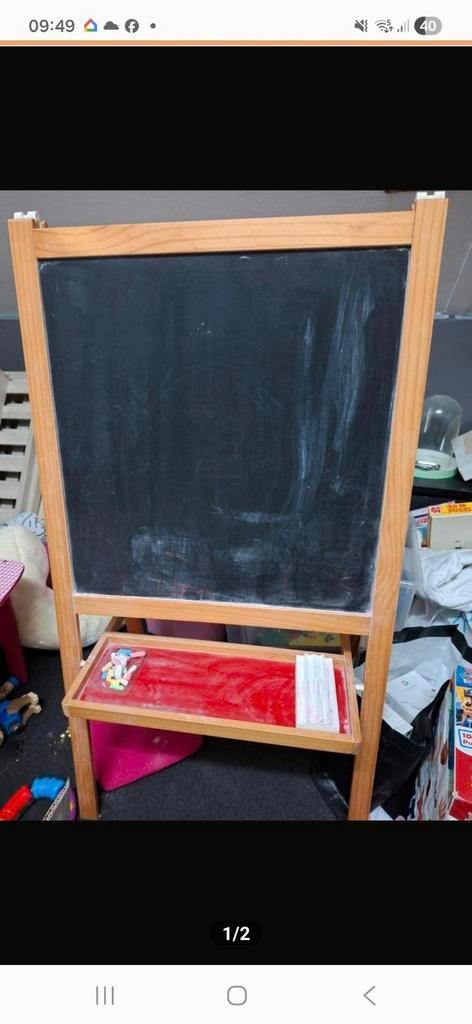 Ikea tekenbord, krijtbord en whiteboard, Kinderen en Baby's, Ophalen of Verzenden, Gebruikt, Knutselen