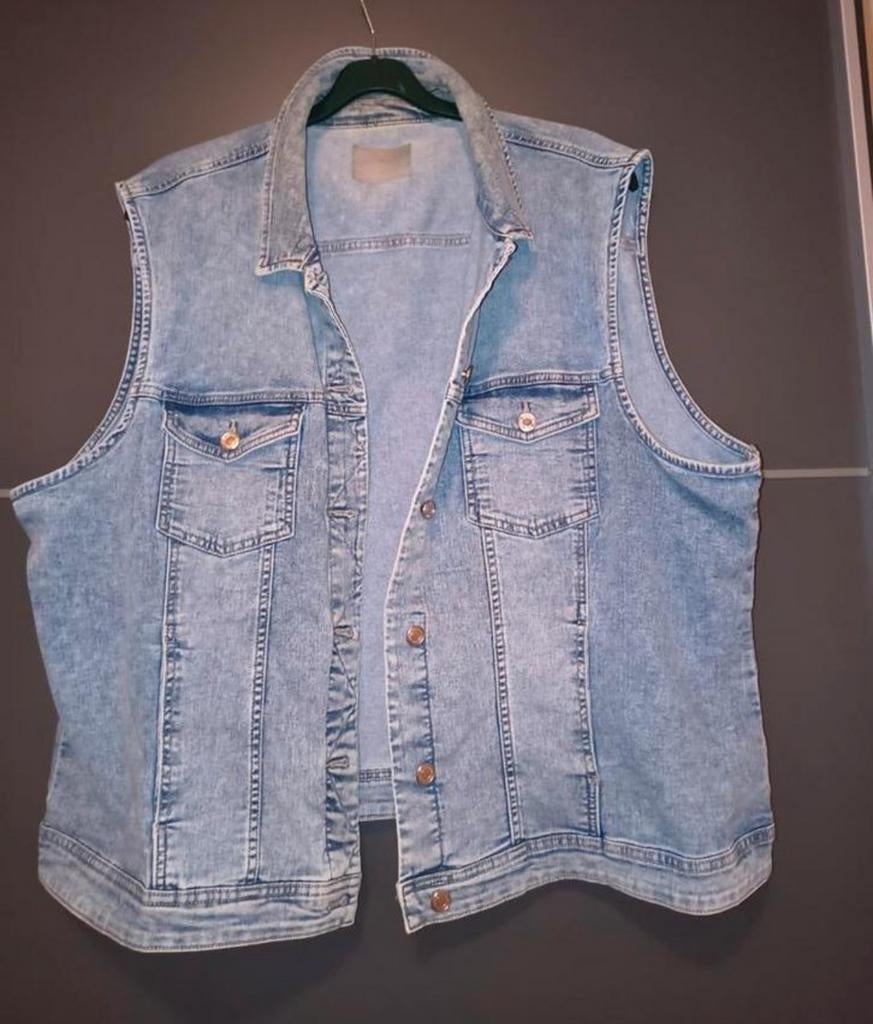 Only carmacoma spijker gilet zgan maat XL/54, Ophalen of Verzenden, Zo goed als nieuw, Blauw