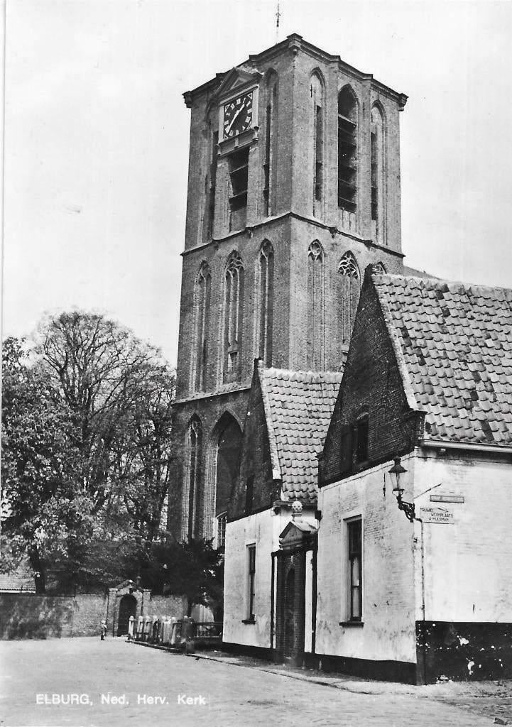 AK Elburg - Ned. Herv. Kerk, Verzenden, 1960 tot 1980, Ongelopen, Gelderland
