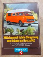 Mercedes L 207 Westfalia camper folder duits, Ophalen of Verzenden, Zo goed als nieuw, Mercedes