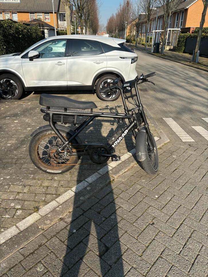Knaap Ams, Fietsen en Brommers, Elektrische fietsen, Gebruikt, Overige merken, Minder dan 47 cm, 50 km per accu of meer, Ophalen of Verzenden