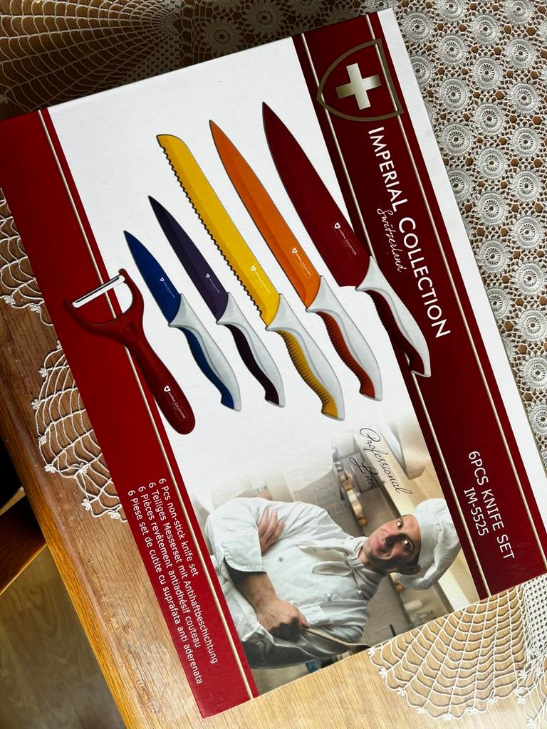 Messenset nieuw, Ophalen of Verzenden, Nieuw, Rvs of Chroom, Bestekset