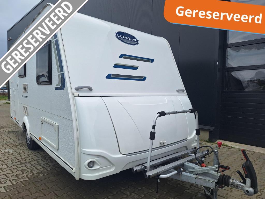 Caravelair Alba Family 426 Stapelbed - + Mover + Voortent, Dwarsbed, 750 - 1000 kg, Particulier, 5 tot 6 meter