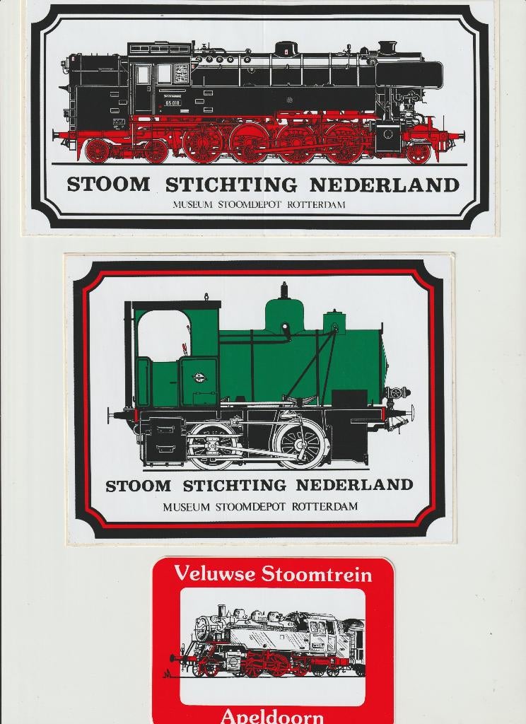 STOOM STICHTING DEPOT ROTTERDAM VELUWSE STOOM MIJ. APELDOORN, Ophalen of Verzenden, Zo goed als nieuw