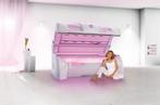 Zonnebank met collageenlampen - Huidverjonging & Bruining, Ophalen, Zonnebank enkelzijdig, Minder dan 10 lampen