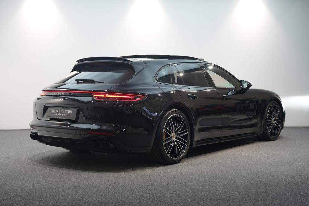 Porsche Panamera Sport Turismo 4.0 Turbo S E-Hybrid | APPROV, Gebruikt, Zwart, Vierwielaandrijving, Hybride Elektrisch/Benzine