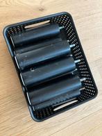 8 Houten gebruikte bedpoten voor een Hästens bed, Gebruikt, Eenpersoons, Zwart, Ophalen of Verzenden