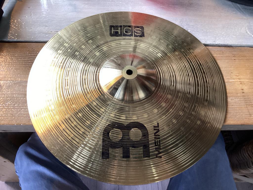 Meinl HCS 16" Crash Bekken, Ophalen of Verzenden, Zo goed als nieuw