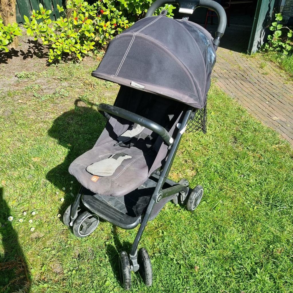 Qbit Gold buggy, Ophalen, Gebruikt, Verstelbare rugleuning