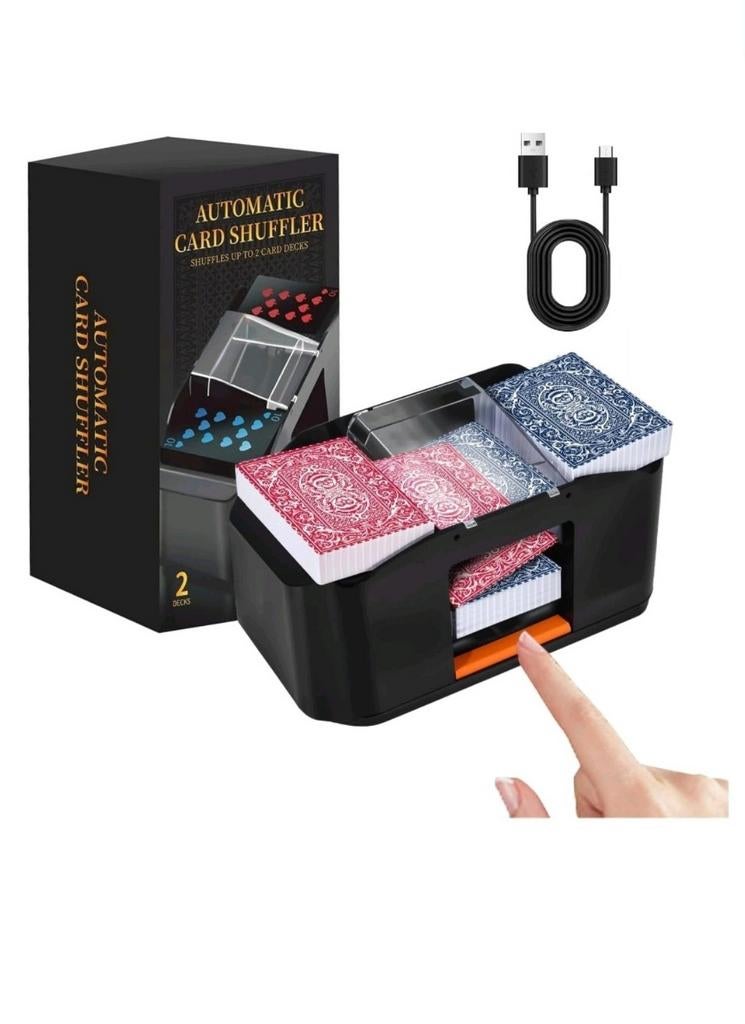 Elektrische Kaartenschudmachine - Automatische Kaartenschudd, Onbekend, EU, Onbekend, Onbekend@example.com, Nieuw