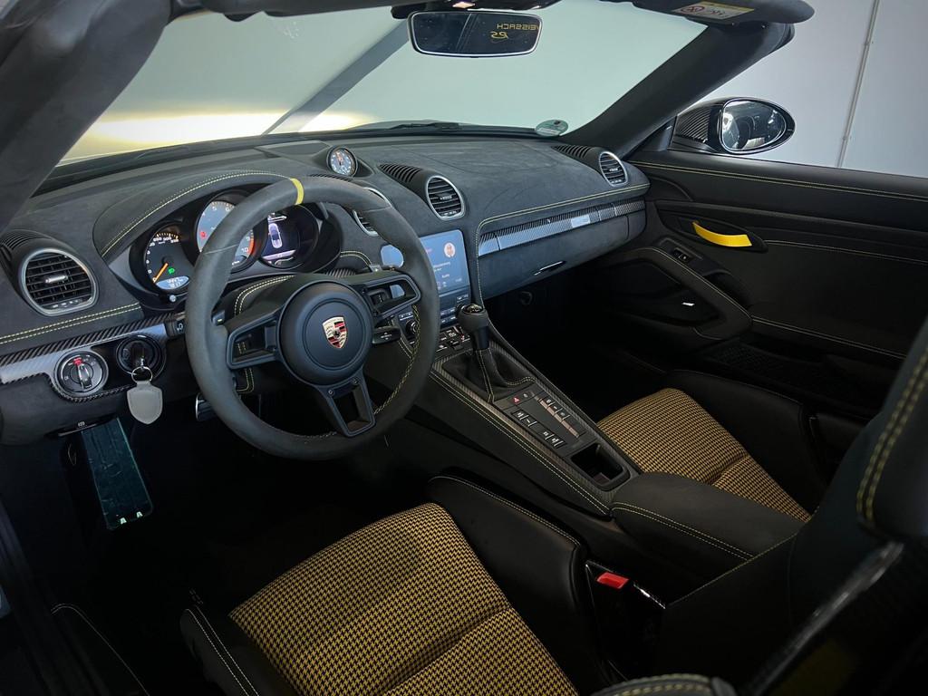 Porsche 718 Spyder RS, Ceramisc PCCB, Weissach, Lift / hefsy, Auto's, Bi-Xenon koplampen, Achterwielaandrijving, Gebruikt, Zwart