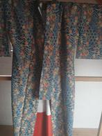 Traditionele Japanse Kimono blue small flower, Ophalen of Verzenden