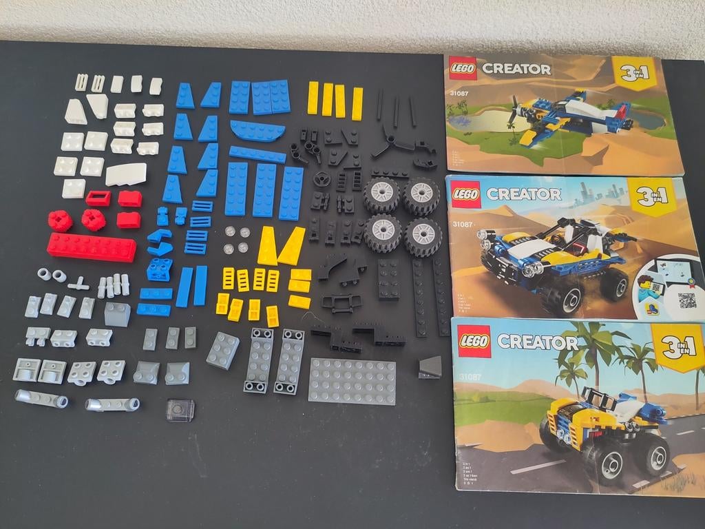Lego Creator 31067: Modulaire Voertuigen Set, Lego, Ophalen of Verzenden, Zo goed als nieuw, Inclusief instructies