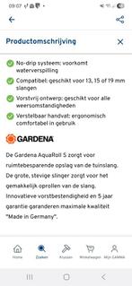 Gardena AquaRoll S slangwagen set - Compact en vorstvrij, Ophalen, Zo goed als nieuw, Tuinslang