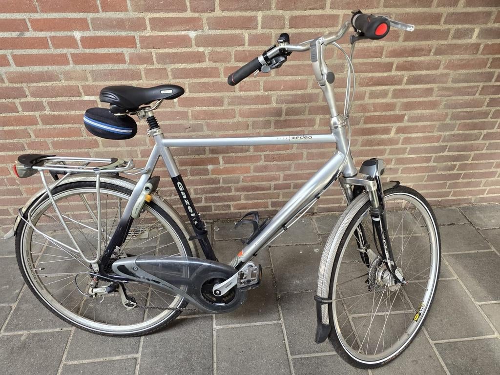 Gazelle Medeo Herenfiets - Comfortabel en Betrouwbaar, Fietsen en Brommers, Fietsen | Heren | Herenfietsen, Ophalen, Gebruikt