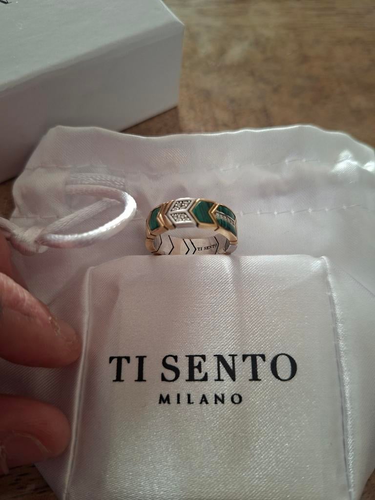 Ti sento ring maat 16.1, Ophalen of Verzenden, Dame, Zilver, Zilver