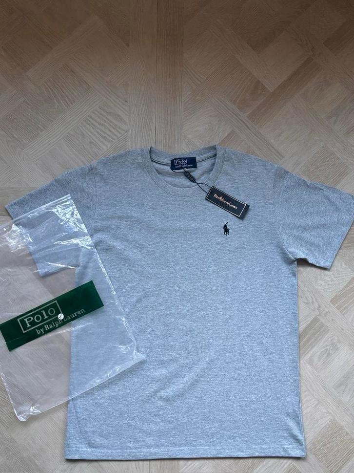 Ralph Lauren T-shirt grijs maat L, Kleding | Heren, T-shirts, Ophalen of Verzenden, Nieuw, Maat 52/54 (L), Grijs
