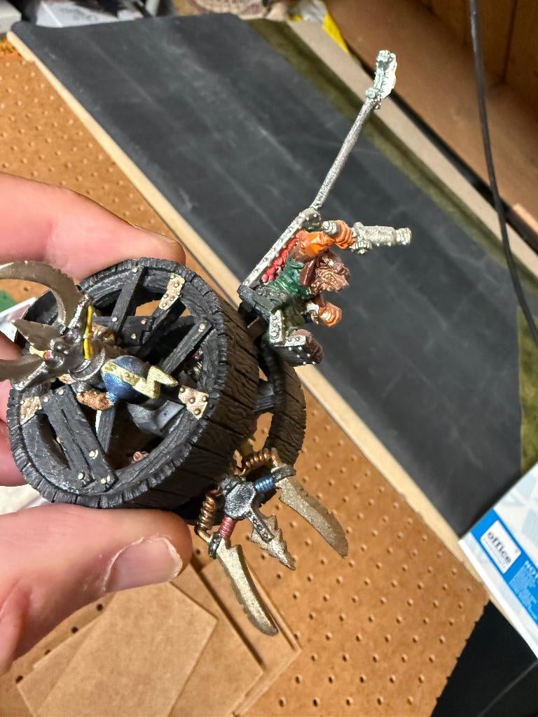 Warhammer skaven vintage metal, Gebruikt, Figuurtje(s), Overige soorten, Ophalen of Verzenden