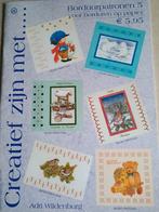 Borduurpatronen 5 voor borduren op papier - Adri Wildenburg, Ophalen of Verzenden, Zo goed als nieuw, Handborduren, Patroon