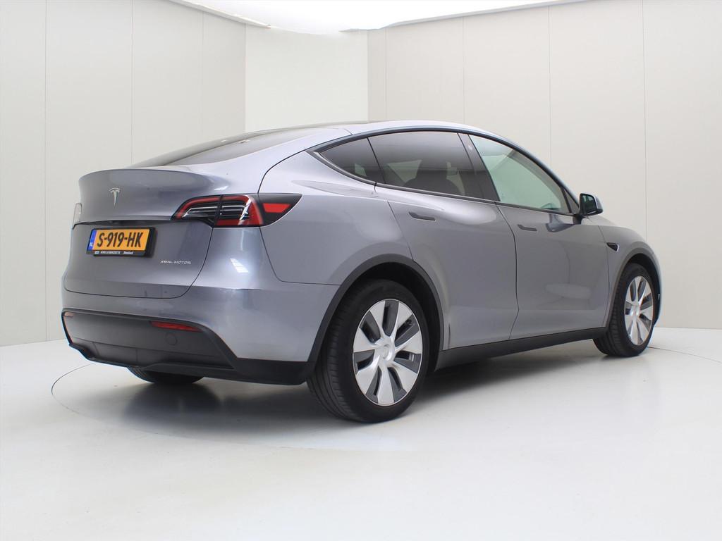 Tesla Model Y Long Range 351pk AWD 93% SoH [ QUICKSILVER+19, Auto's, Tesla, Gebruikt, Zwart, Origineel Nederlands, 351 pk
