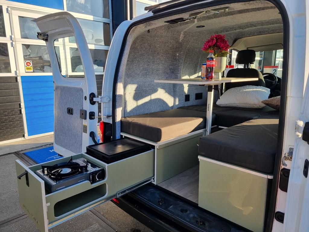 Nissan NV200 1.6 St. Maxime MINICAMPER, Buscamper of Camperbus, Startonderbreker, Tot en met 2, Handgeschakeld