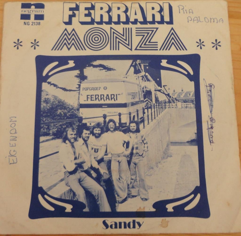 Ferrari > Monza, Gebruikt, 7 inch, Single, Ophalen of Verzenden
