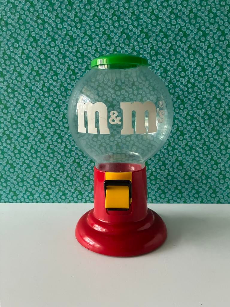 Vintage M&M’s snoepautomaat 1991, Verzamelen, Merken en Reclamevoorwerpen, Gebruikt, Gebruiksvoorwerp, Ophalen of Verzenden, Nvt