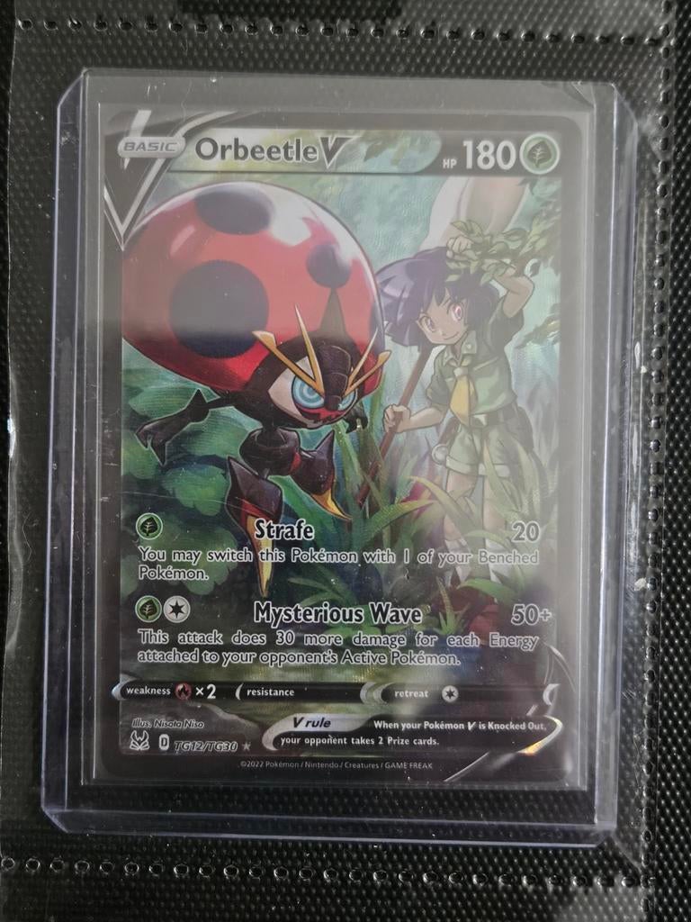 Pokemon Orbeetle V TG12/TG30 Astral Radiance, Hobby en Vrije tijd, Verzamelkaartspellen | Pokémon, Ophalen of Verzenden, Zo goed als nieuw