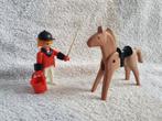 playmobil 3326 ruiter vintage, Ophalen of Verzenden, Gebruikt, Complete set