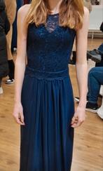 Marine blauwe galajurk voor hele smalle meisjes, Kleding | Dames, Gelegenheidskleding, Galajurk, Blauw, Ophalen of Verzenden, Zo goed als nieuw